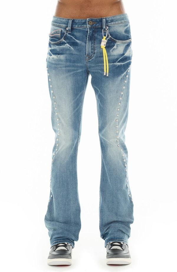カルト オブ インディビジュアリティ メンズ ボトムス デニムパンツ ブーツカット ブーツ ジーンズ Cult of Individuality Lenny 603 Bootcut Jeans Icy 37,570円