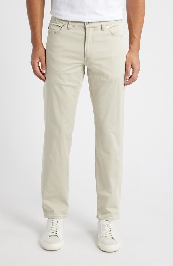 ブラックス メンズ ボトムス カジュアルパンツ ストレート コットン Brax Cadiz Marathon Cotton Stretch Twill Straight Leg Pants Beach