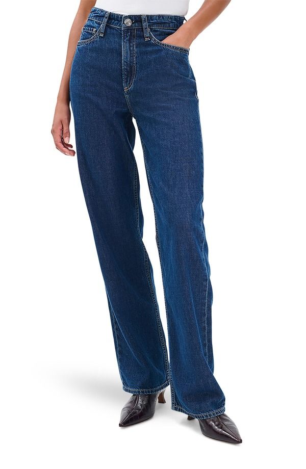 ラグアンドボーン レディース ボトムス デニムパンツ ワイドレッグ ジーンズ rag bone Featherweight Logan Wide Leg Jeans Well