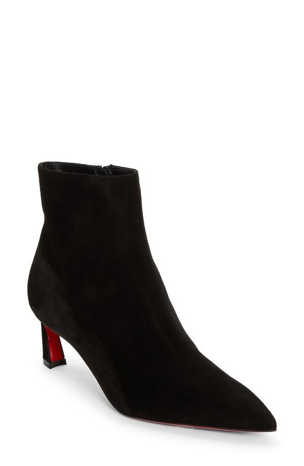 クリスチャン・ルブタン レディース シューズ ブーツ・レインブーツ Christian Louboutin Condora Pointed Toe Bootie Black ブラック