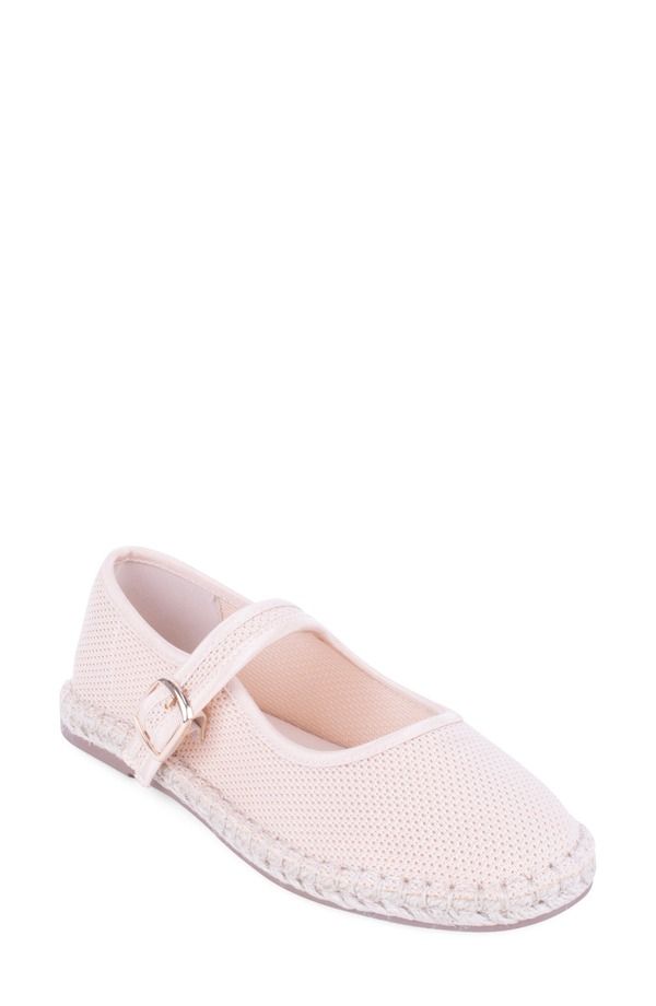 タハリ レディース シューズ パンプス Tahari Willow Esapdrille Mary Jane Flat Natural