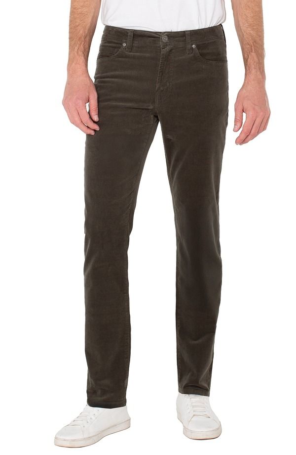 リヴァプール ロサンゼルス メンズ ボトムス カジュアルパンツ ストレート Liverpoolos Angeles Kingston Modern Slim Straight Leg Pants Pine Grove