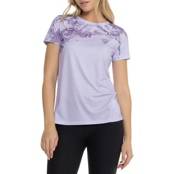 ロシニョール レディース トップス シャツ Rossignol SKPR LightShirt Short Sleeve Lavander Grey グレー