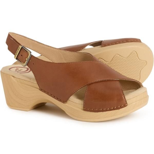 ダンスコ レディース シューズ サンダル レザー Dansko Sloane Sandals Leather For Women Tan Calf タン 12,690円