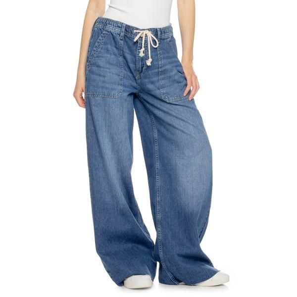 ラッキーブランド レディース ボトムス デニムパンツ ワイドレッグ ジーンズ Lucky Brand PullOn Patch Pocket Jeans Wide Leg Sassafras Cut