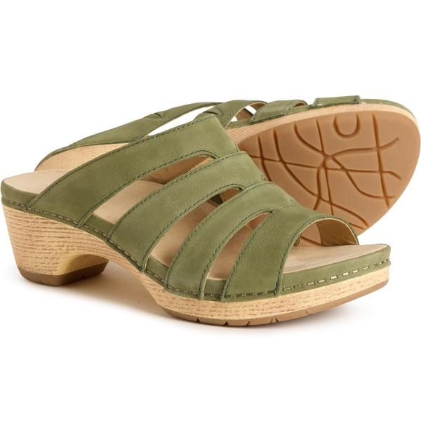 ダンスコ レディース シューズ サンダル Dansko Lyndi Sandals Nubuck For Women Jade Milled Nubuck
