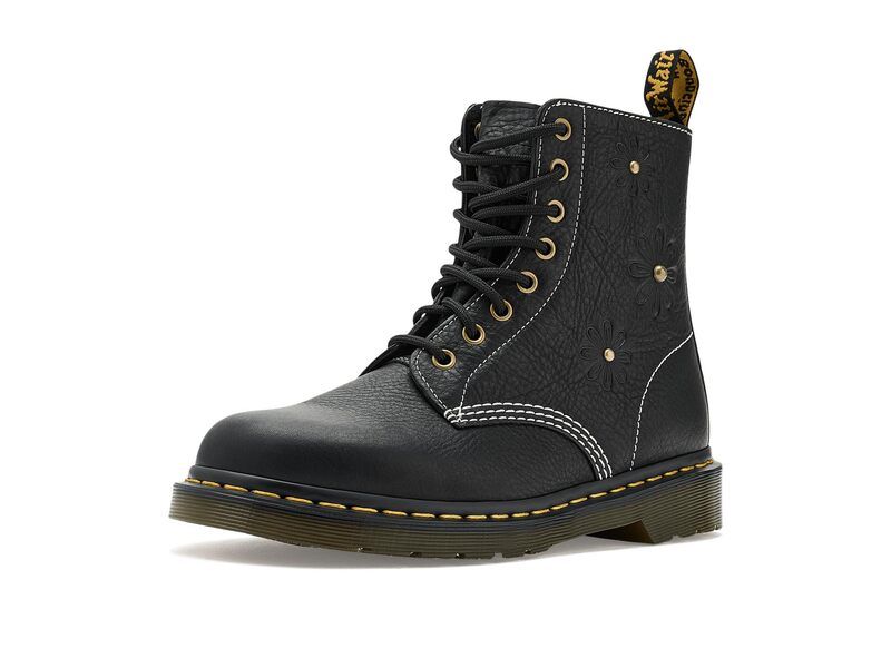 ドクターマーチン レディース シューズ ブーツ・レインブーツ Dr Martens 1460 Pascal Flower Black ブラック