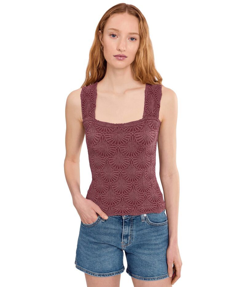 フリーピープル レディース トップス シャツ Free People Love Letter Cami Pomegranate