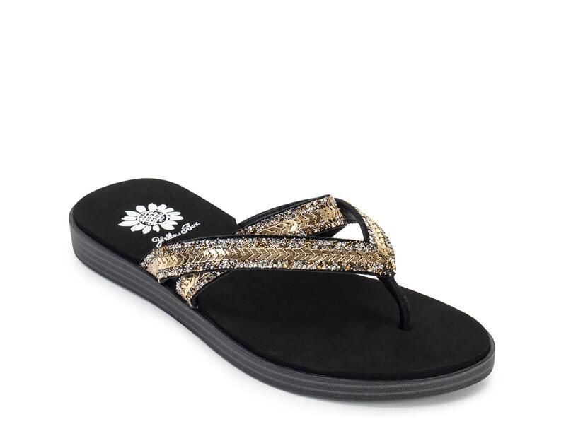 イエローボックス レディース シューズ サンダル Yellow BoxDina Sandal Black ブラック