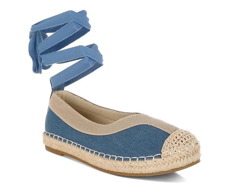 ロンドンラグ レディース シューズ パンプス London RagNalya Espadrille Flat Blue ブルー