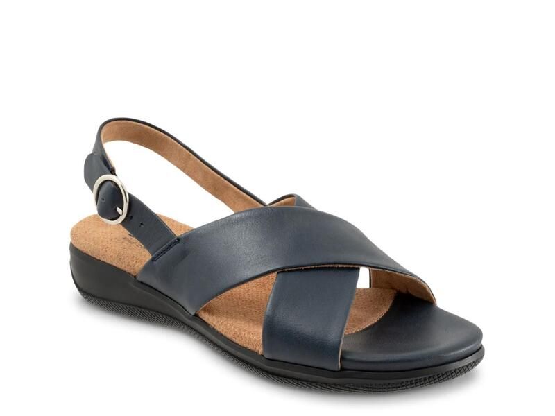 ソフトウォーク レディース シューズ サンダル SoftwalkTillman Sling 20 Sandal Navy ネイビー