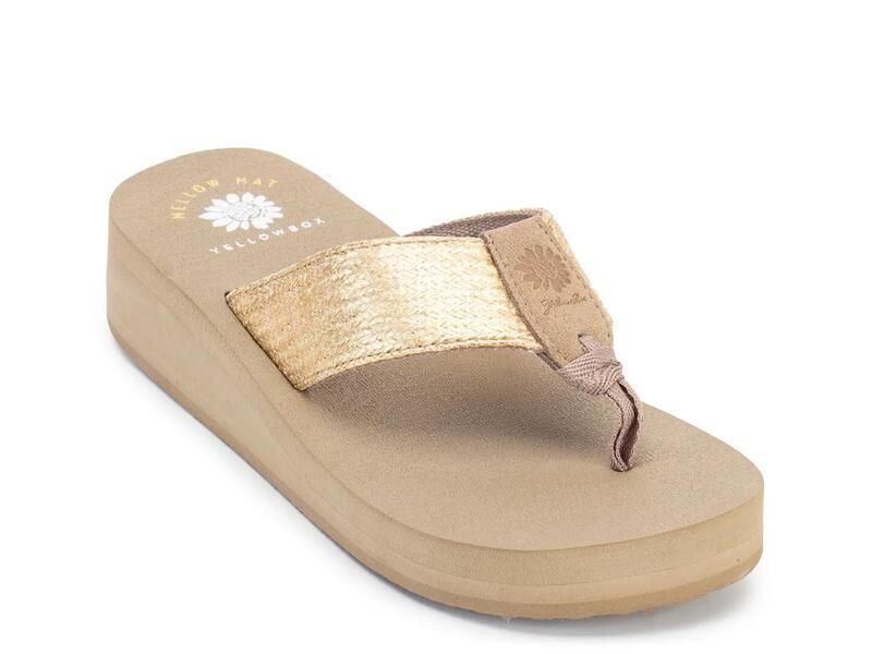 イエローボックス レディース シューズ サンダル Yellow BoxLeyla Wedge Sandal Natural Beige ベージュ