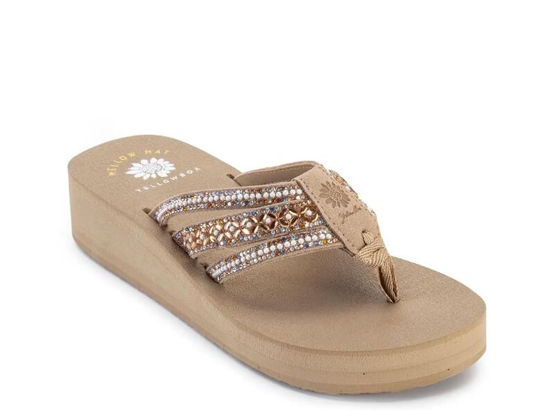 イエローボックス レディース シューズ サンダル Yellow BoxLaka Wedge Sandal TaupeMulticolor トープ 14,220円
