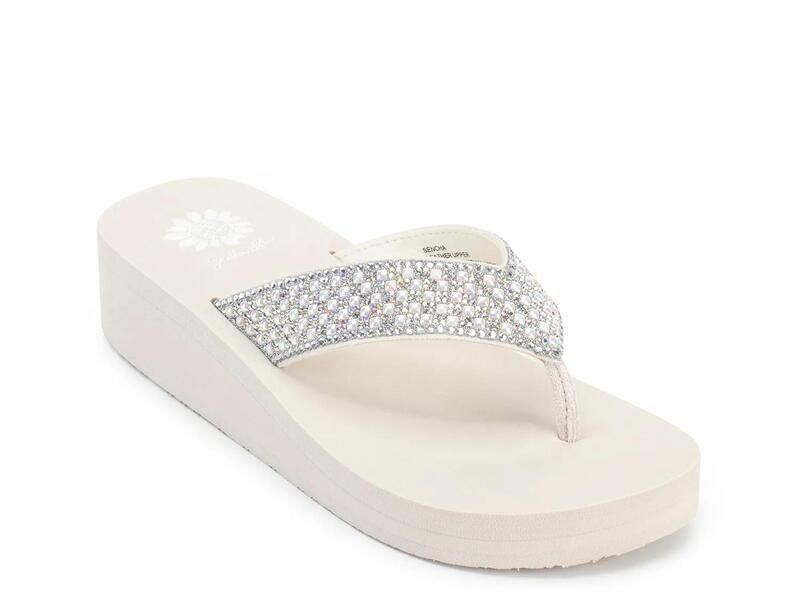 イエローボックス レディース シューズ サンダル Yellow BoxSencha Wedge Sandal Sandstone イエロー