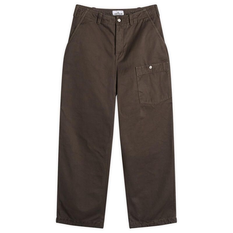ストーンアイランド メンズ ボトムス カジュアルパンツ Stone Island Marina BataviaTC Pocketrousers Lead Grey グレー