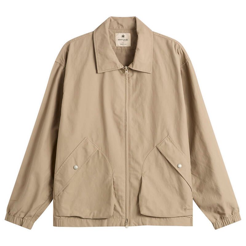 スノーピーク メンズ アウター ジャケット・ブルゾン Snow Peak Light Dobby Clotharrington Jacket Greige