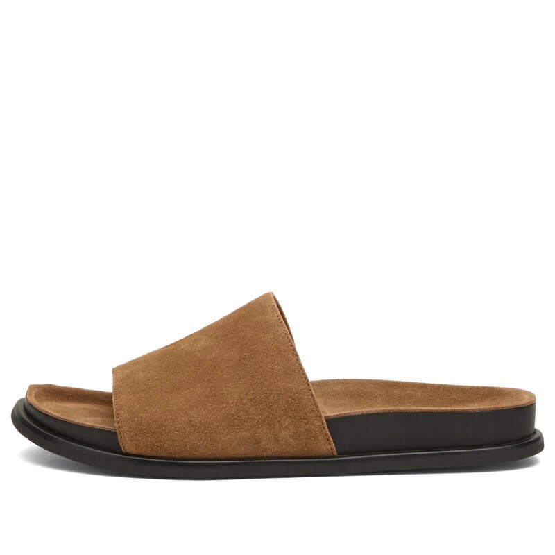 ヴァガボンド レディース シューズ サンダル スエード Vagabond Shoemakers Effie Suede Slide Sandal Dark Sand サンド