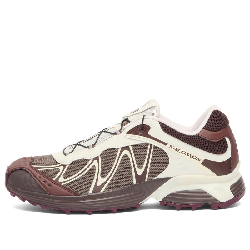 サロモン メンズ シューズ スニーカー Salomon XTWHISPER Sneaker Walnut Bitter Chocolate Vanilla Ice チョコレート