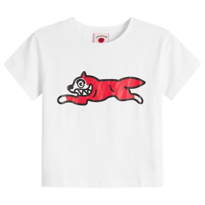 アイスクリーム レディース トップス Tシャツ ICECREAM Running Dog Baby TShirt White ホワイト