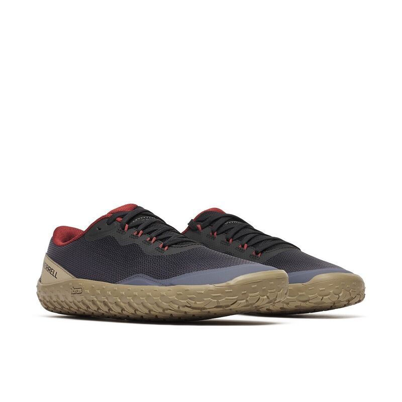 メレル メンズ シューズ スニーカー Merrell Vapor Glove 7 Trail Running Shoe Mens BlackComet ブラック