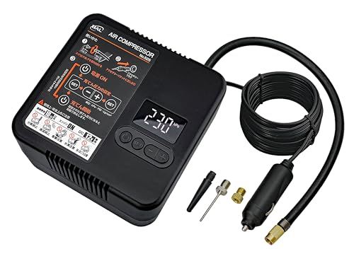 ☆新品☆BAL(大橋産業) デジタル表示パネル付き タイヤエアー電動コンプレッサー DC12Vアクセサリー電源 No. 525 ea9dc8fd