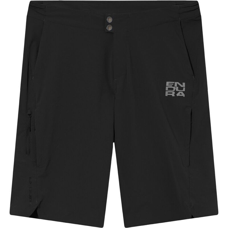 エンデュラ メンズ ボトムス ハーフパンツ・ショーツ Enduralltrack Ride Over Short Mens Black ブラック