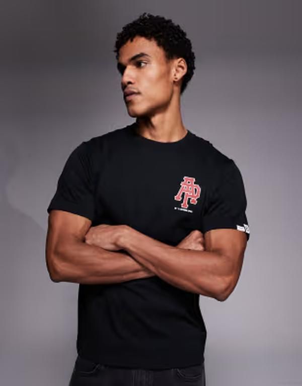 ベイシング エイプ メンズ トップス Tシャツ プリント Aape by A Bathing Ape tshirt with back print Black ブラック