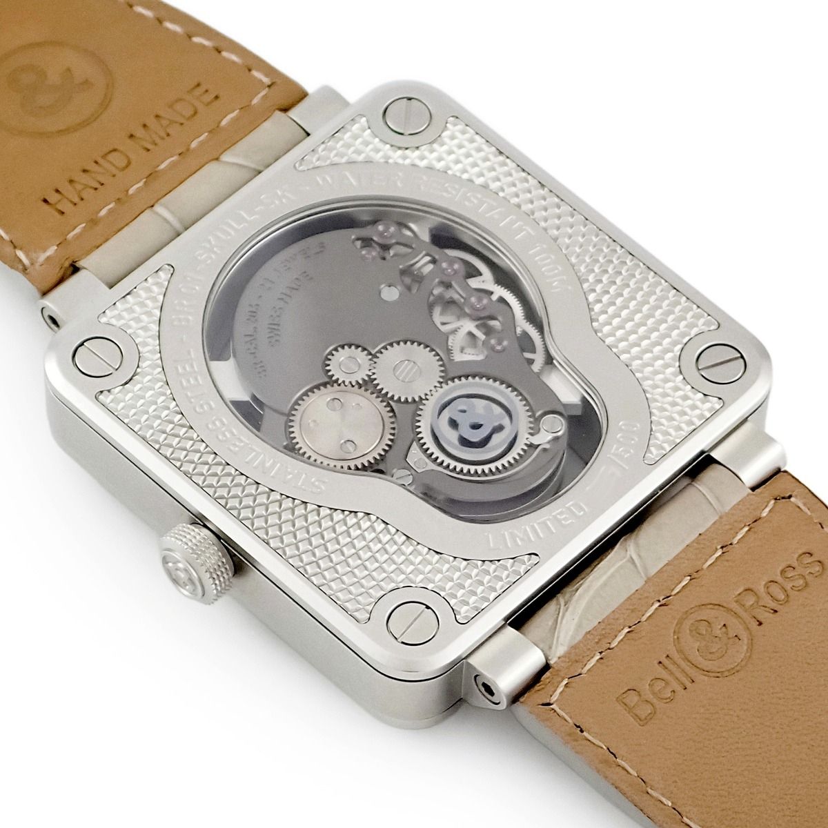 ベル&ロス 腕時計 BR01-SKULL-SK-ST 鑑定済み ブランド ベル&ロス 腕時計 BR01-SKULL-SK-ST 鑑定済み ブランド