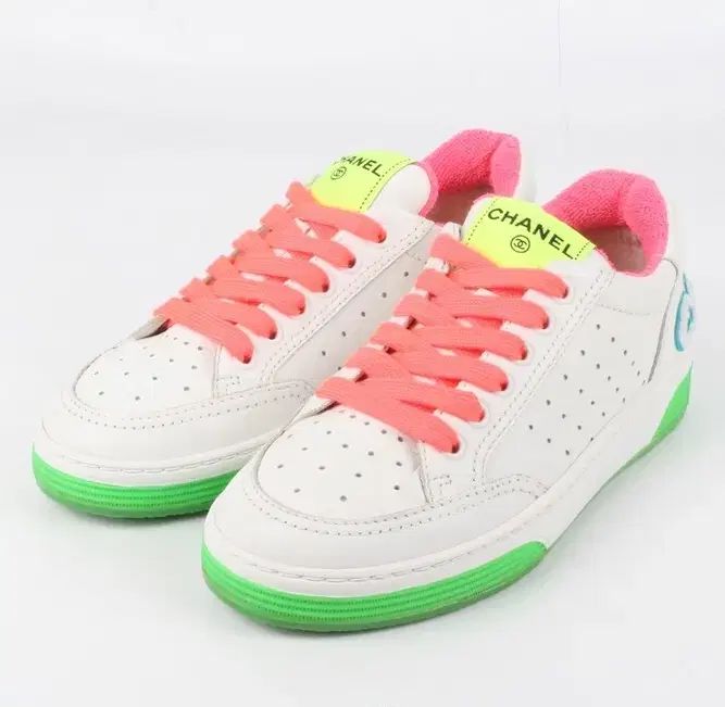 シャネル バックロゴ スニーカー MULTI COLOR 35(220)