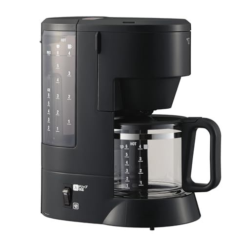 象印マホービン コーヒーメーカー 6杯用 ブラック EC-MA60-BAma 象印マホービン コーヒーメーカー 6杯用 ブラック EC-MA60-BAma