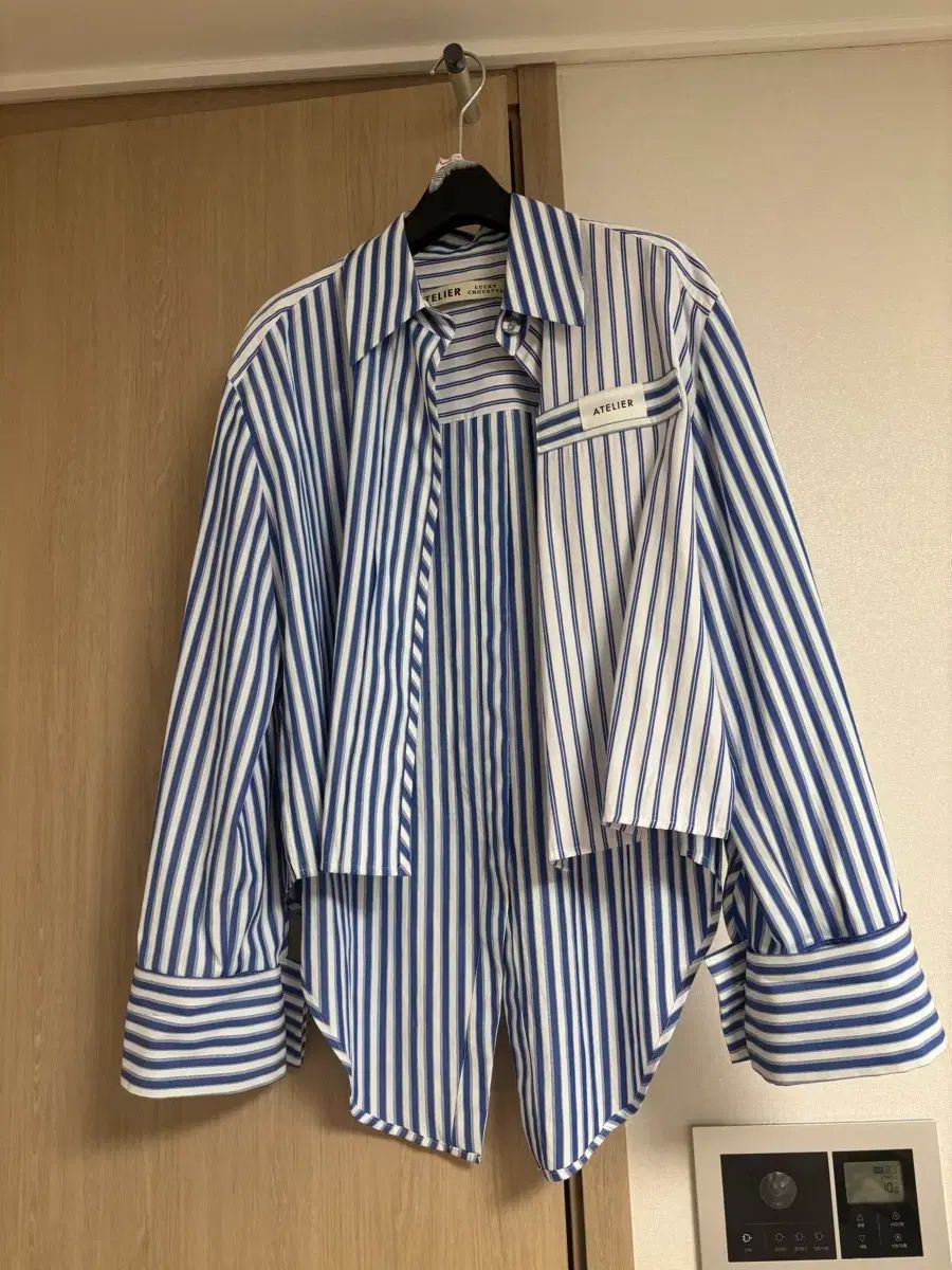 LUCKY CHOUETTE ラッキーシュエトゥ アトリエ アシンメトリー シャツ ブラウス 36