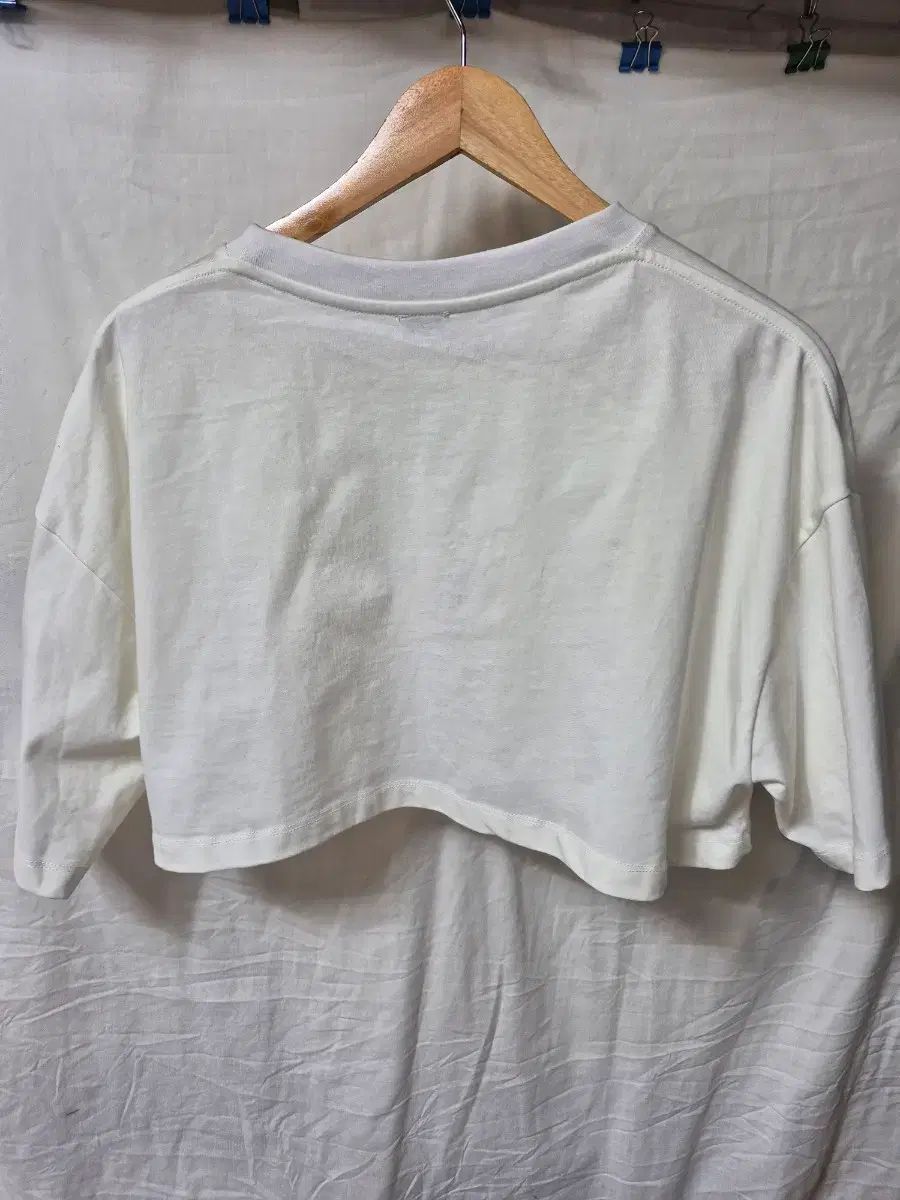 LOEWE クロップド半袖Tシャツ 白