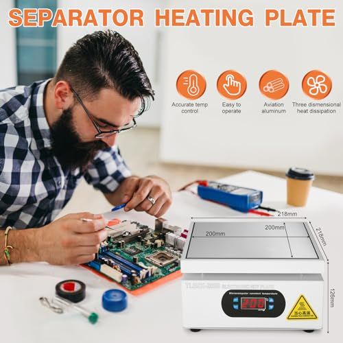700W 100V ハンダ付けステーションホットプレート、LED マイクロコンピュータ電気予熱リワークヒーターラボ(200X200mm)kk 9b929b2d 700W 100V ハンダ付けステーションホットプレート、LED マイクロコンピュータ電気予熱リワークヒーターラボ(200X200mm)kk 9b929b2d