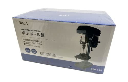 WIZ'A アークランドサカモト 卓上ボール盤 340W 5段階変速 バイス付 鉄工13mm GTB-13Gkk ebf99263