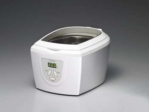 CITIZEN 超音波洗浄器 SWS510 42KHzの強力洗浄 約600ml大容量 過熱防止機能 サーモスタット搭載の安全設計 ５段階タイマー機能 眼鏡 時計 貴金属 入れ歯 超音波洗浄機kk 192bedaa