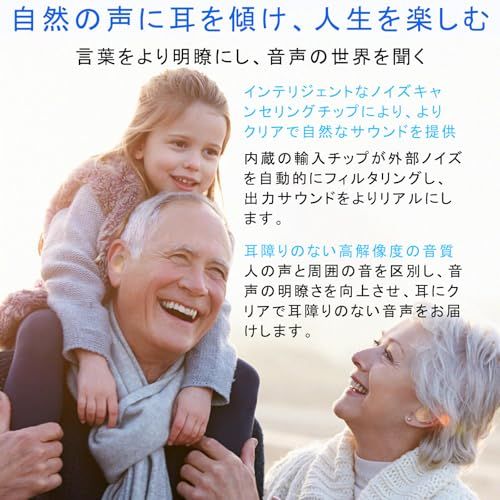 Vimaydo 集音器 【2025新進化】 高齢者 しゅうおんき 音声拡聴器 片耳/両耳対応 USB充電式 4段階音量調節 小型 軽量 簡単操作 20-30時間連続使用 両親 敬老の日 母の日 父の日 高齢者プレゼント 日本語取扱説明書kk eb95140d Vimaydo 集音器 【2025新進化】 高齢者 しゅうおんき 音声拡聴器 片耳/両耳対応 USB充電式 4段階音量調節 小型 軽量 簡単操作 20-30時間連続使用 両親 敬老の日 母の日 父の日 高齢者プレゼント 日本語取扱説明書kk eb95140d