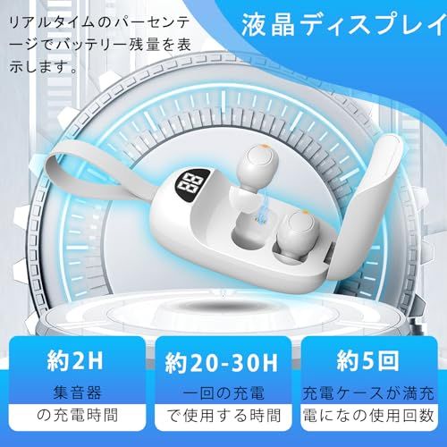 AMIZDYTO【2025年昇級版 】集音器 高齢者 しゅうおんき 高齢者集音器 音声拡聴器 4段階音量調節 両耳対応 耳穴型 USB充電式 小型 軽量 簡単操作 日本語説明書付きkk f9a217cf AMIZDYTO【2025年昇級版 】集音器 高齢者 しゅうおんき 高齢者集音器 音声拡聴器 4段階音量調節 両耳対応 耳穴型 USB充電式 小型 軽量 簡単操作 日本語説明書付きkk f9a217cf