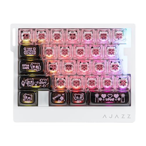 【新品】MechLands AJAZZ AK029 有線ゲーミングキーボード 高速 8000Hzポーリング 29キー 片手用キーボード 磁気スイッチ付き アクチュエーション調整可能 SOCD & DKS RGBバックライト ゲーミング アルミ 306518ff