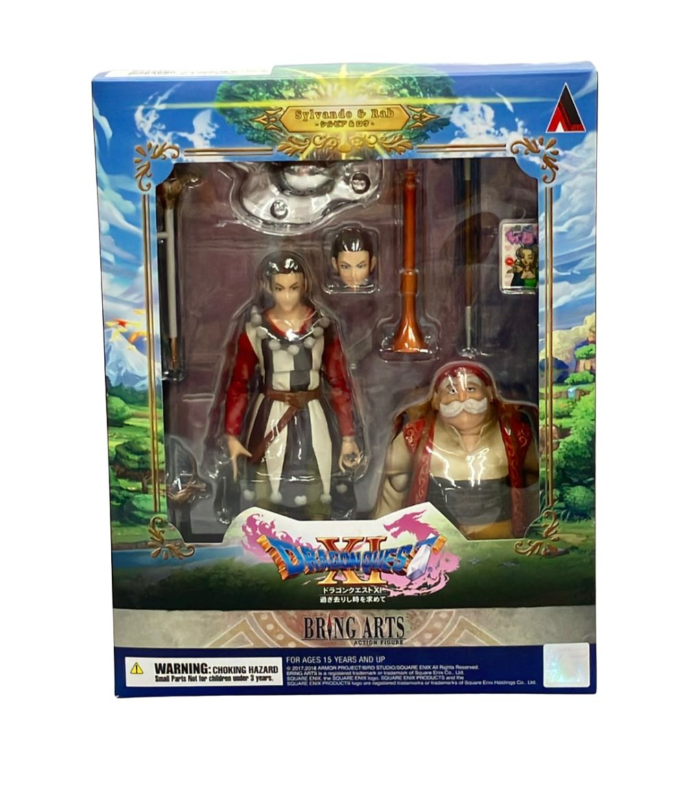スクウェアエニックス ドラゴンクエスト XI 過ぎ去りし時を求めて BRING ARTS シルビア&ロウ フィギュア