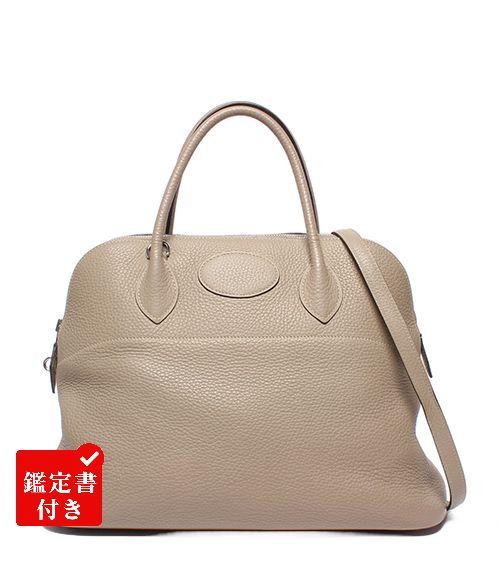 エルメス 2way ハンドバッグショルダーバッグ 肩掛け T刻印 シルバー金具 トリヨンクレマンス ボリード35 レディース HERMES