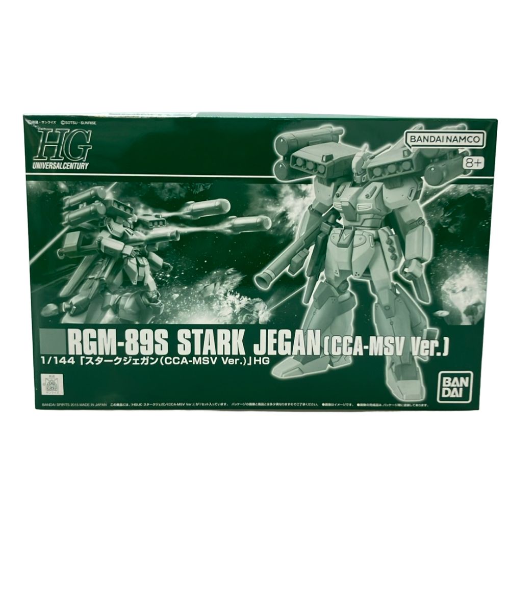 美品 バンダイ 機動戦士ガンダム 逆襲のシャア MSV HG 1/144 RGM-89S スタークジェガン(CCA-MSV Ver.) プラモデル