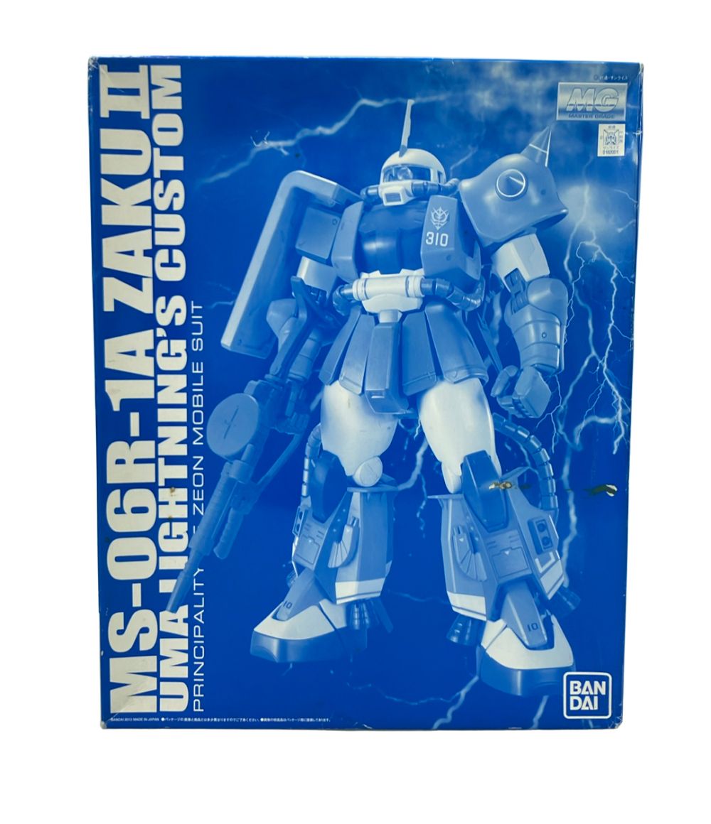 BANDAI 機動戦士ガンダムMSV-R MG 1/100 MS-06R-1A ユーマ・ライトニング専用ザクII プラモデル ガンプラ