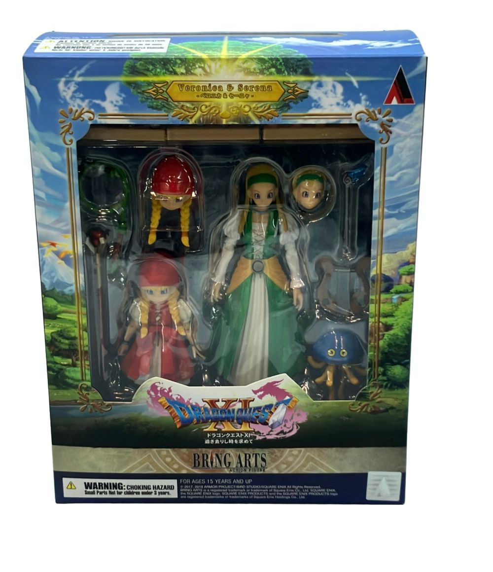 美品 スクウェアエニックス ドラゴンクエスト XI 過ぎ去りし時を求めて BRING ARTS ベロニカ&サーニャ フィギュア