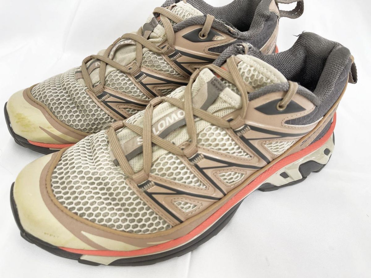 SALOMON サロモン XT-6 EXPANSE SEASONAL エックスティーシックス エクスパンス シーズナル 474680 スニーカー size25.0/ペールピンク/オレンジ ■■◎レディース