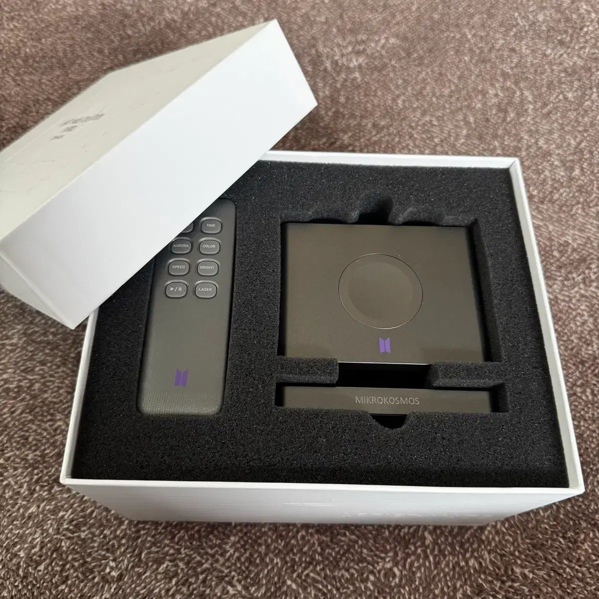 BTS 防弾少年団 ジョングク メイド Mikrokosmos Mood Lamp ブルー