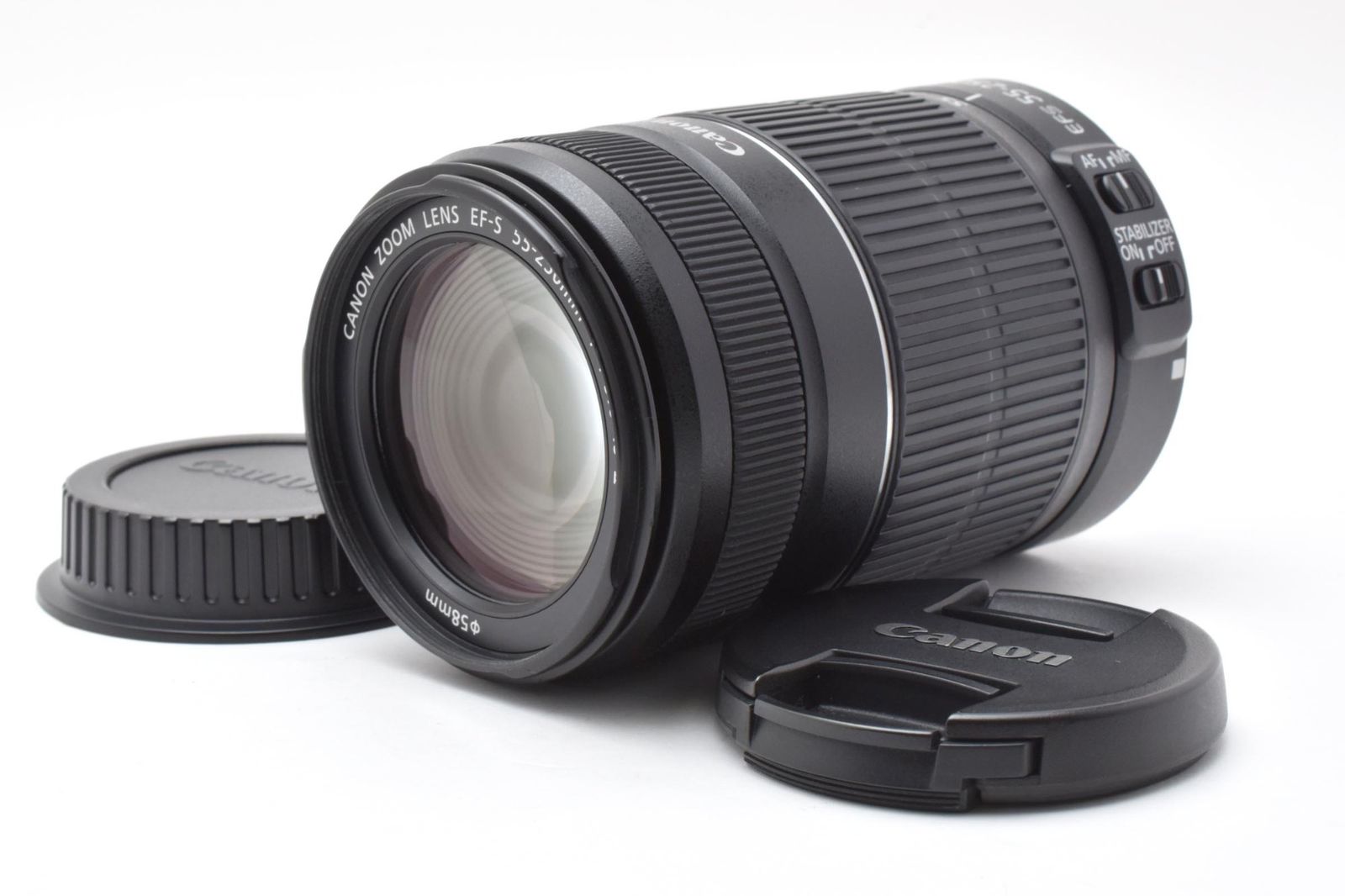 光学極上 Canon キャノン EF-S 55-250mm 4-5.6 IS II AFレンズ #4129-6