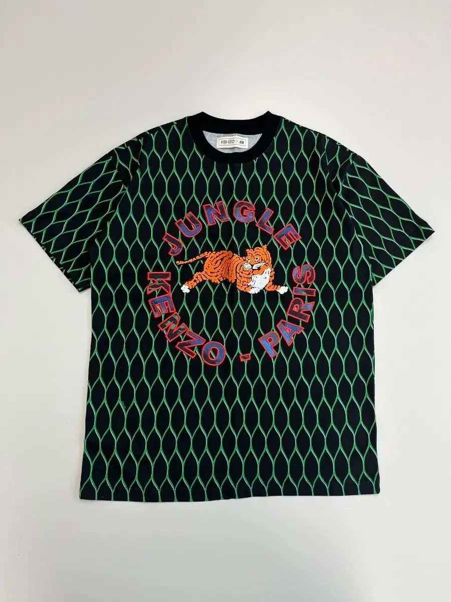 正規品 KENZO × H&M タイガー 刺繍 Tシャツ