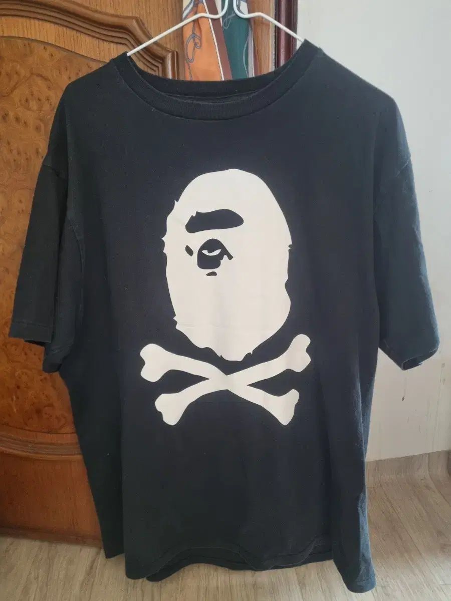 A BATHING APE アベイシングエイプ ドクロ 半袖Tシャツ ブラック XL 9,874円
