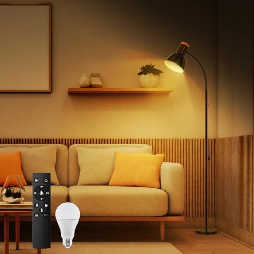 フロアライト おしゃれ スタンドライト 間接照明 LED電球付 E27口金 フロアスタンド 読書灯 リモコン スマホ操作対応 調光調色 照明器具 床置き フロアランプ 北欧風 電気スタンド 子供部屋 授乳灯Y 2695ebbc