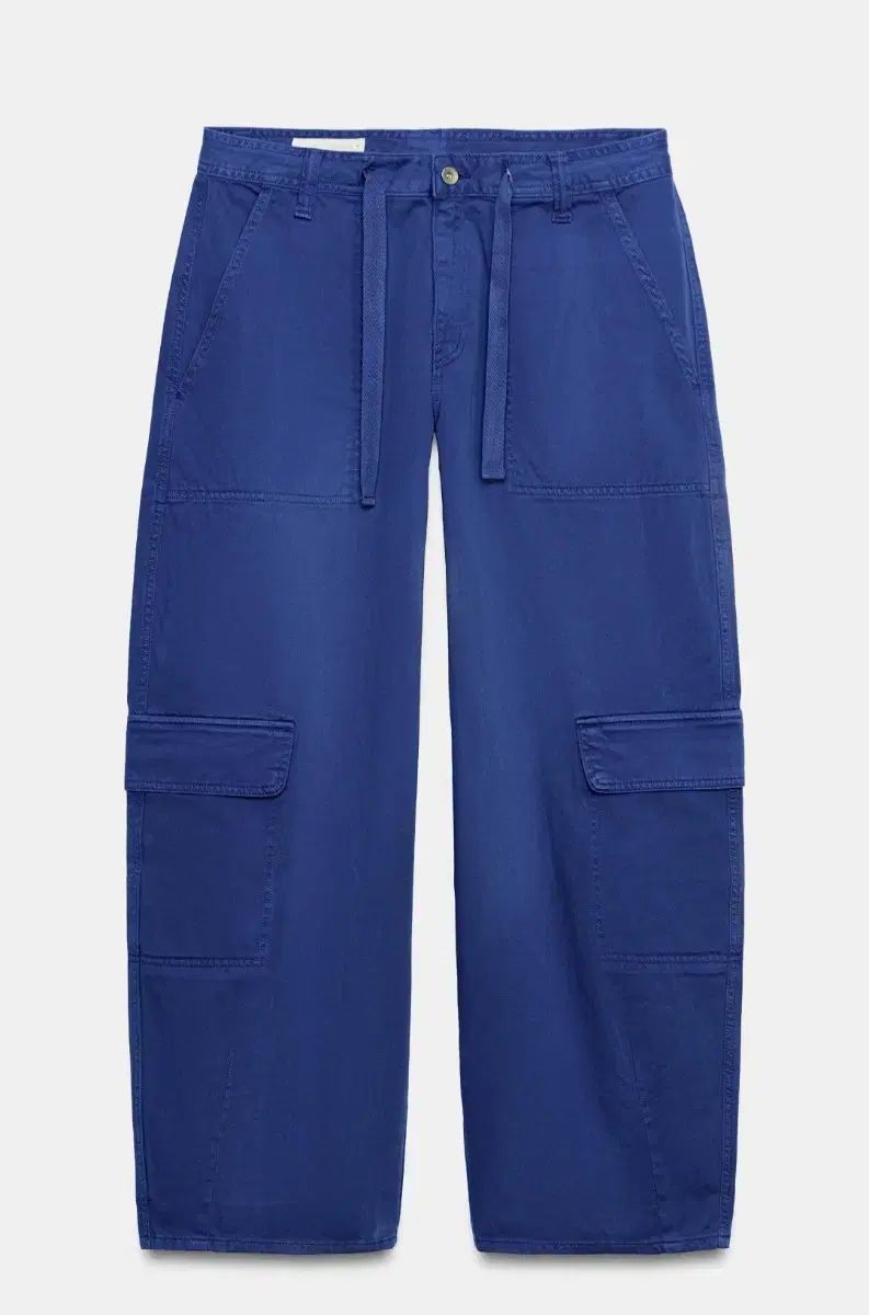ザラ オーバーサイズ カーゴ パンツ 34 Indigo ブルー 8727/051/404